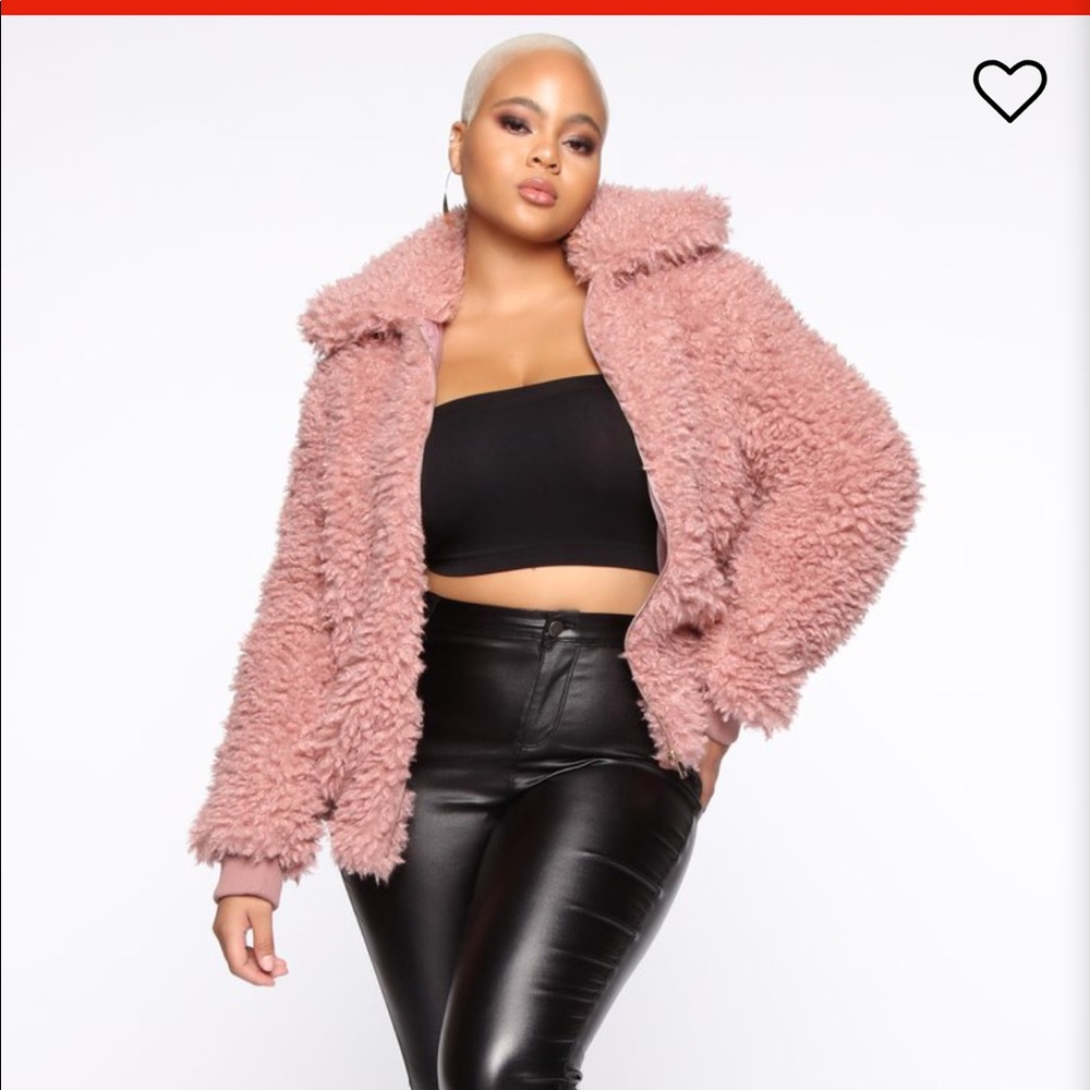 Fashion Nova Teddy Coat